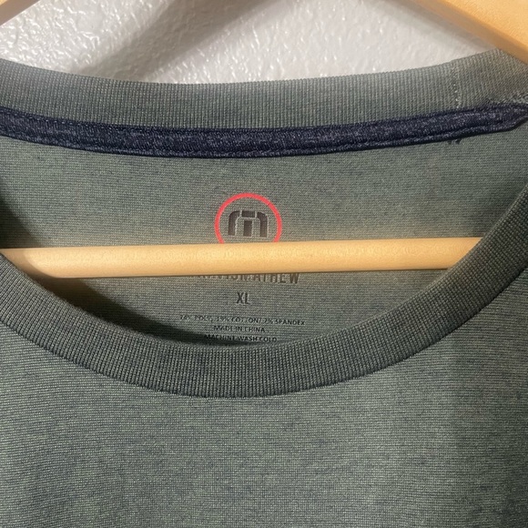Travis Mathew Olive colored T Shirt - Size XL - Picture 2 of 4